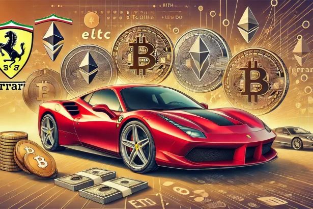 Ferrari'nin Kripto Ödeme Sistemi Avrupa'da Başlıyor!